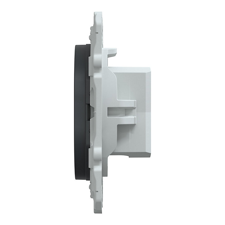 Mécanisme prise TV simple Schneider Electric Ovalis anthracite