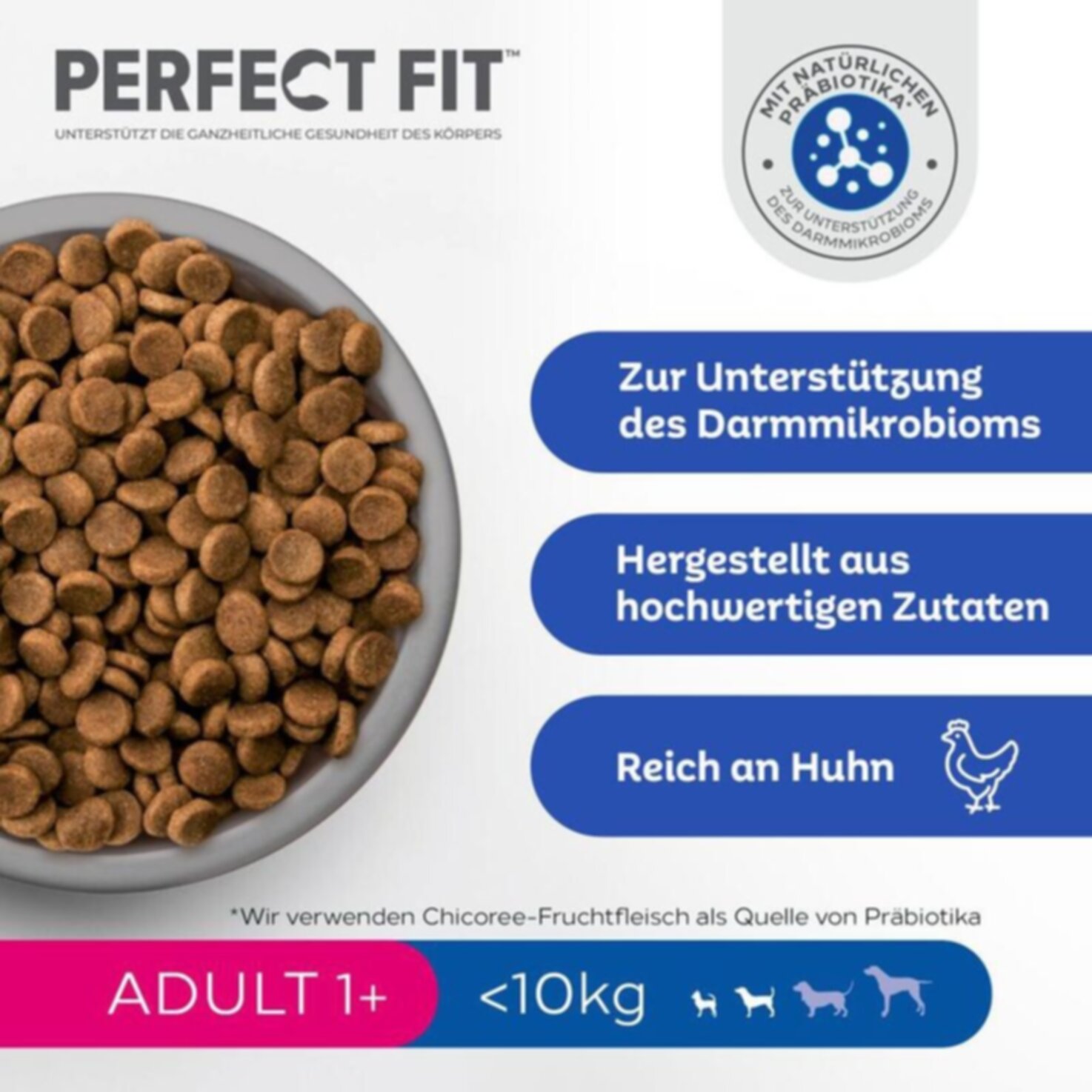 Perfect Fit Hundefutter Adult Huhn