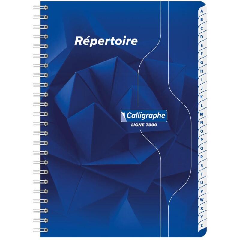 Répertoire reliure intégrale 7000 A5 180 pages petits carreaux 70 g - Assortis