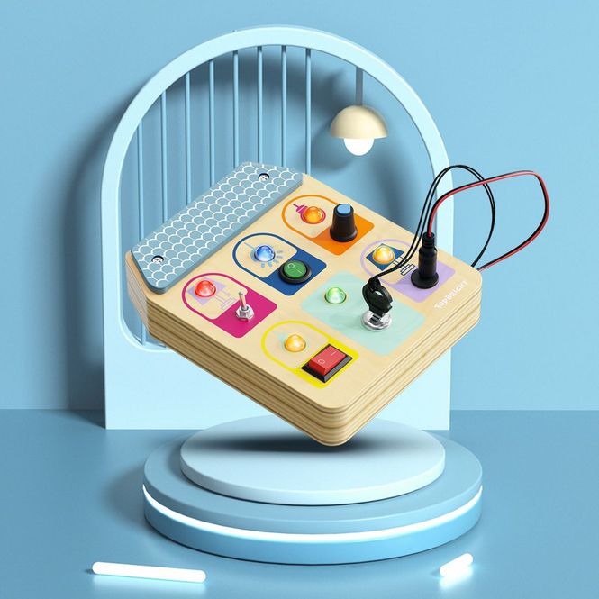 Top Bright - Lichtschalter Busy Board