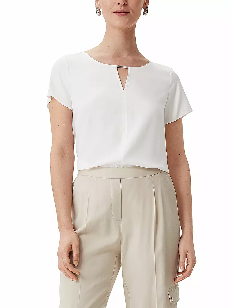 COMMA Blusenshirt  weiss