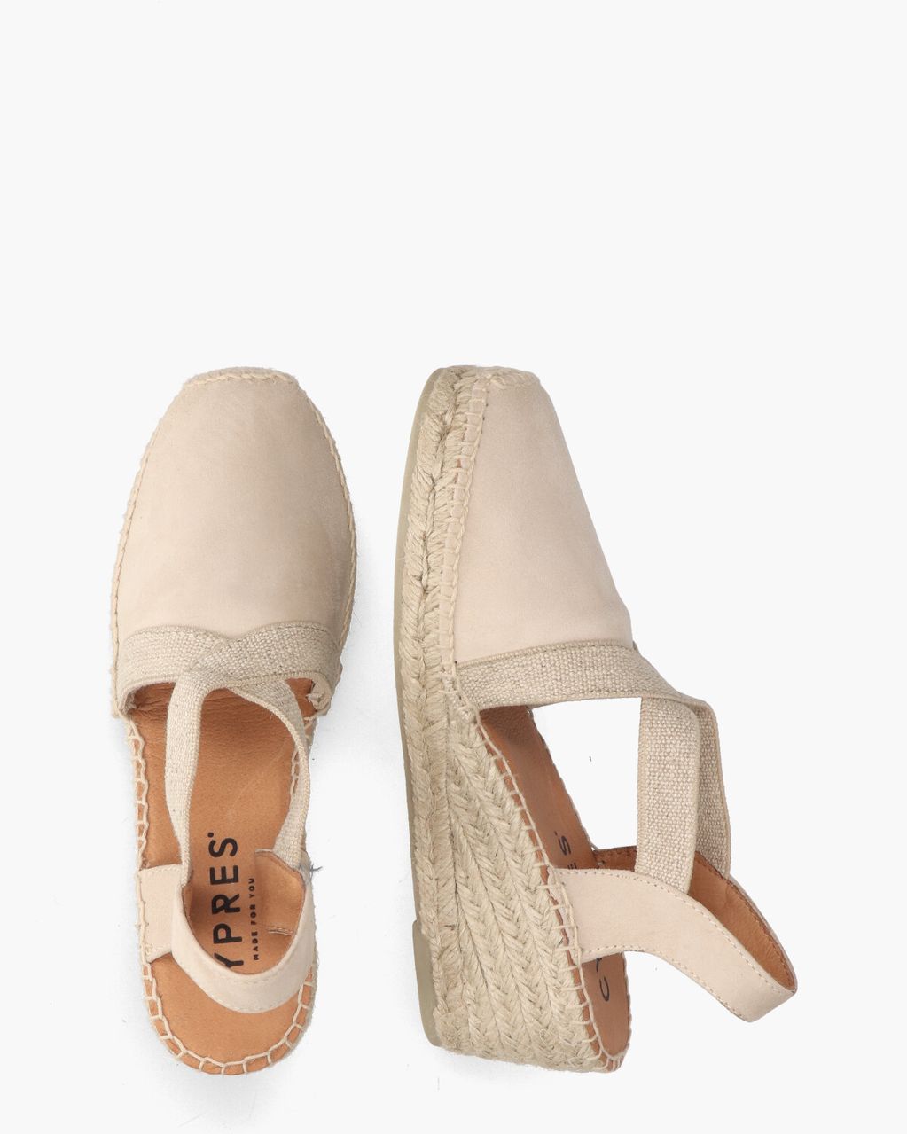 Cypres Tona Off-White Damessandalen