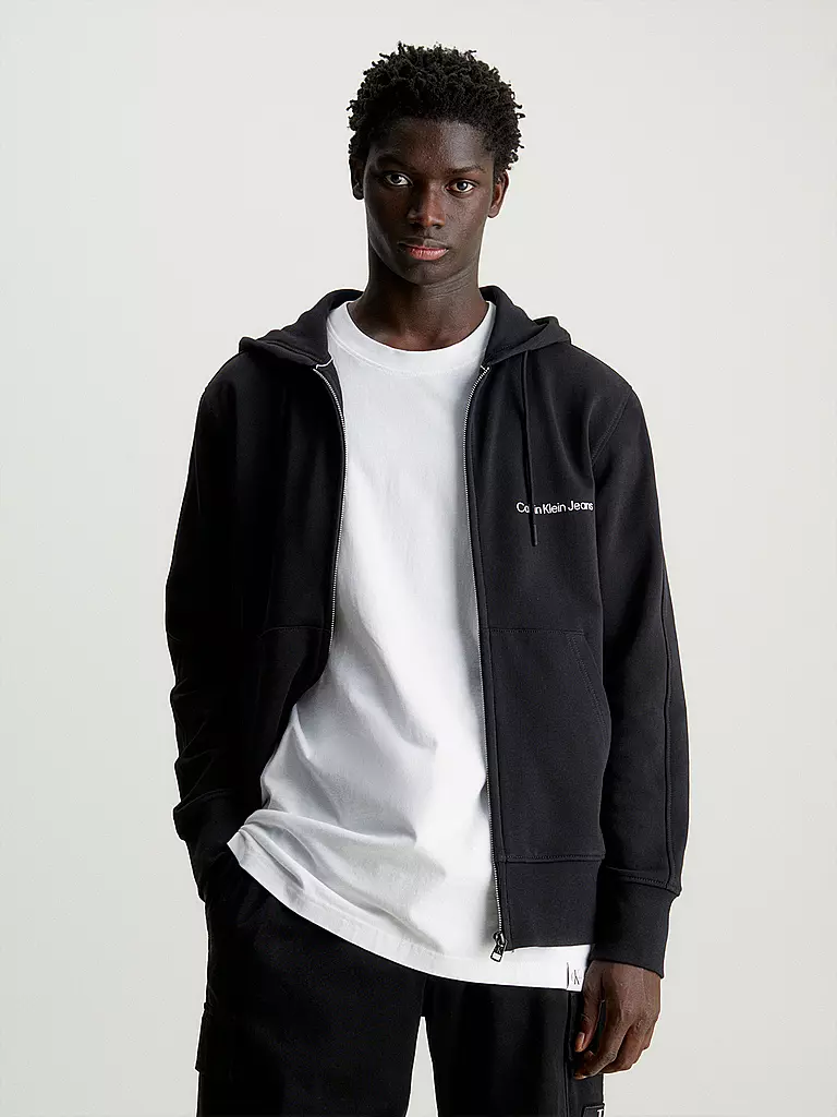 CALVIN KLEIN JEANS Windbreaker schwarz
