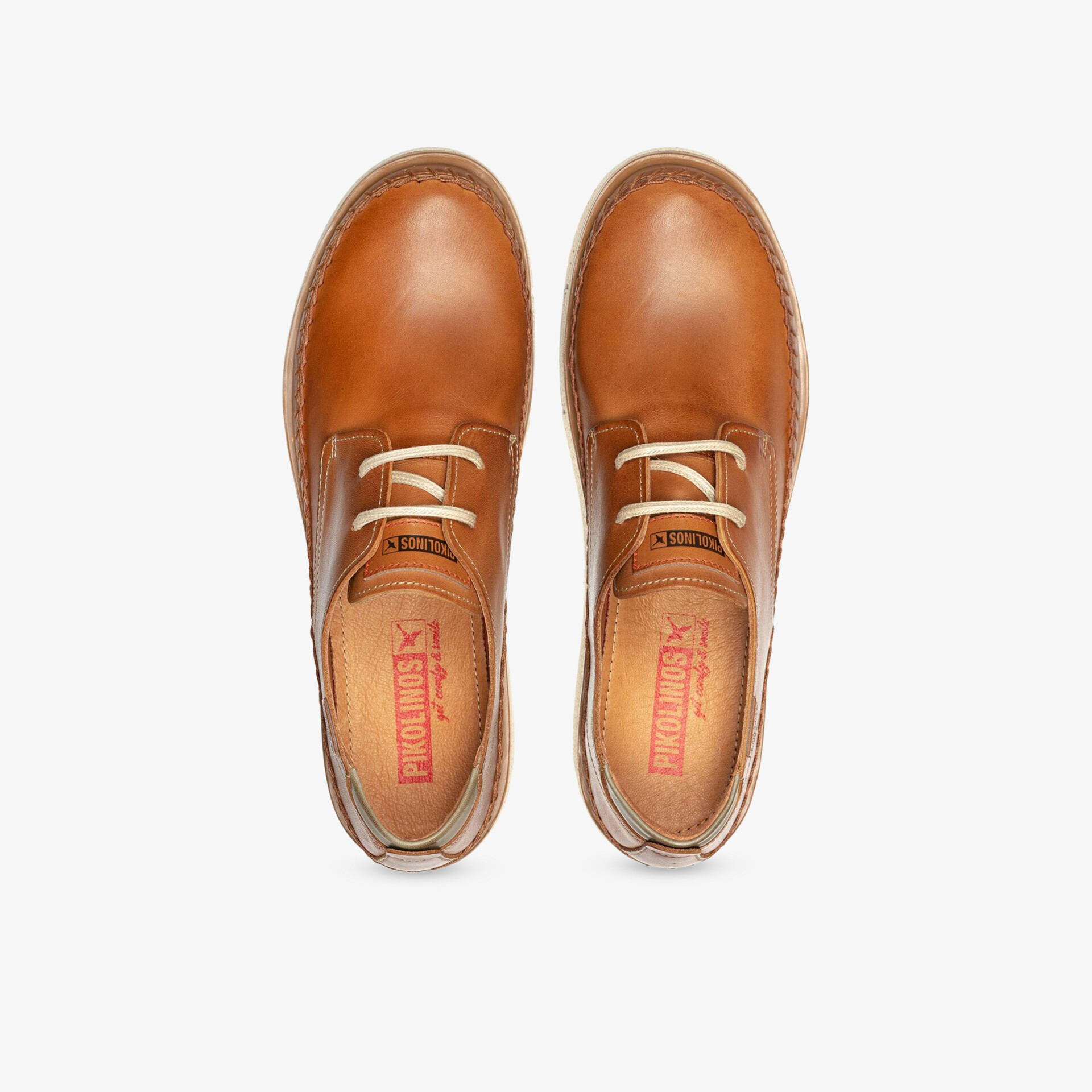 PIKOLINOS Herren Halbschuhe cognac
