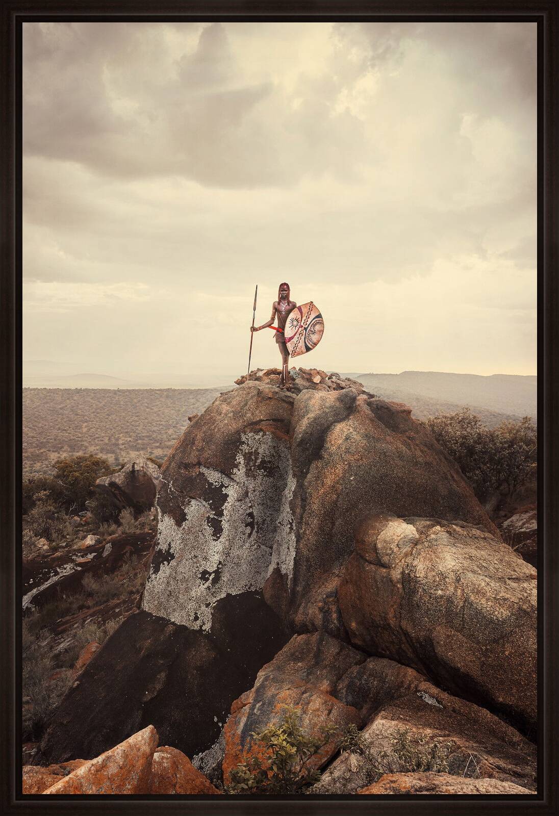 Maasai III by Daniel Kordan - Limited Edition. Edition of: 150. Signed.
