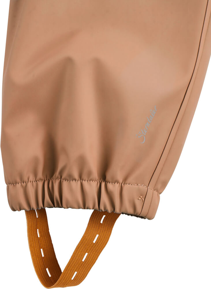 Sterntaler Regenhose ungefüttert uni, lehmbraun, Gr. 86