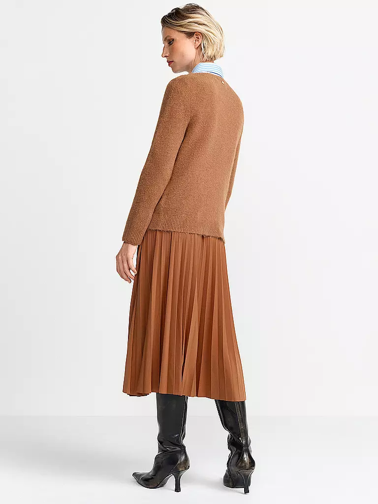 RICH & ROYAL Pullover braun
