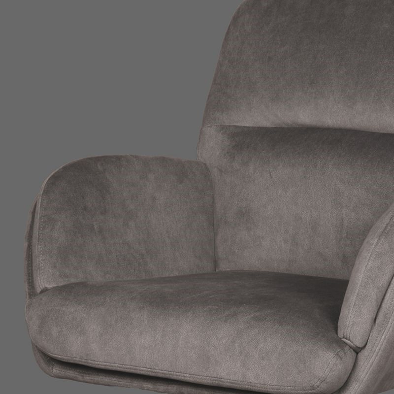 Draaifauteuil Antraciet CH-73.025 Moss B70 x D77 x H90 cm