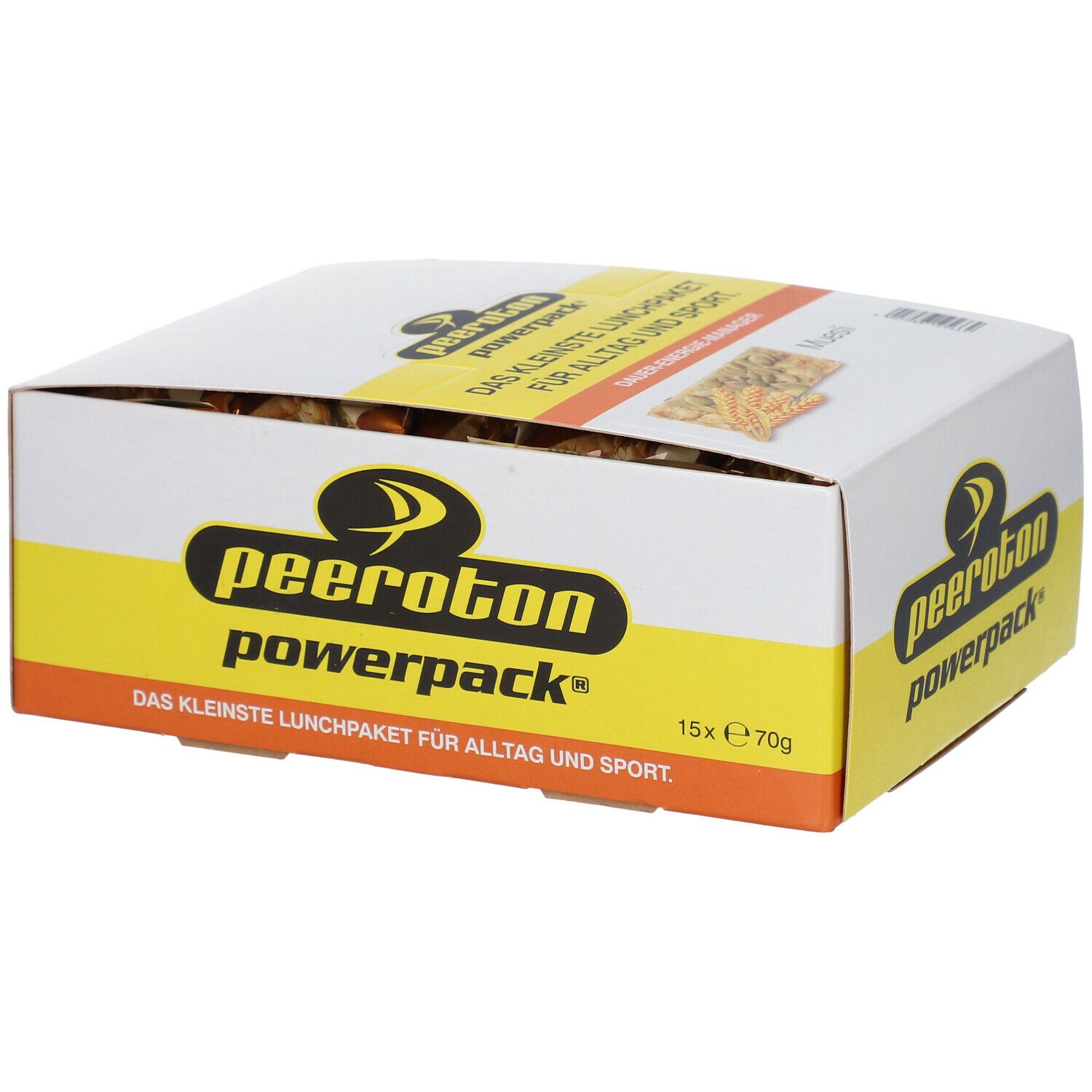 peeroton® POWERPack Riegel Haferflockenriegel Müsli