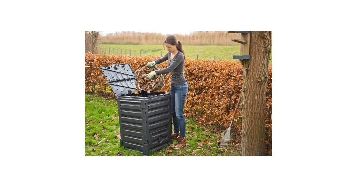 NatureThermo compostsilo compostbak  (Zwart, 300 liter)
