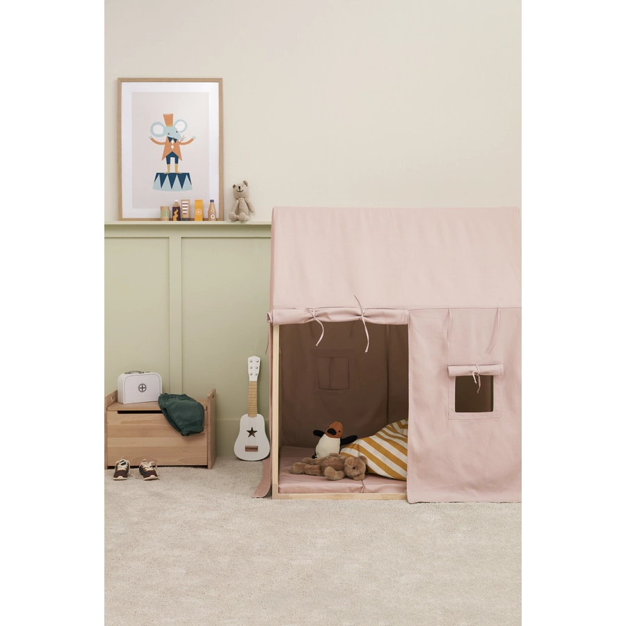 Kids Concept® Hauszelt hellrosa