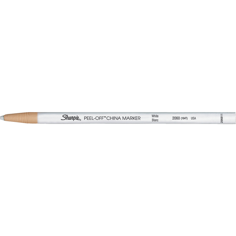 Sharpie China-Marker, weiss