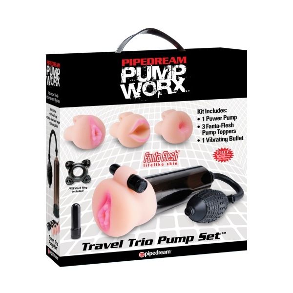 Pipedream Bomba Pénis Travel Trio Pump Set