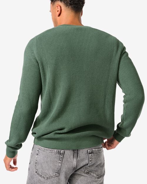pull homme vert