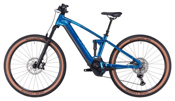 VTT Électrique Tout-Suspendu Cube Stereo Hybrid 120 SLX 750 Shimano Deore XT 12V 750 Wh 29'' Bleu Electric 2024