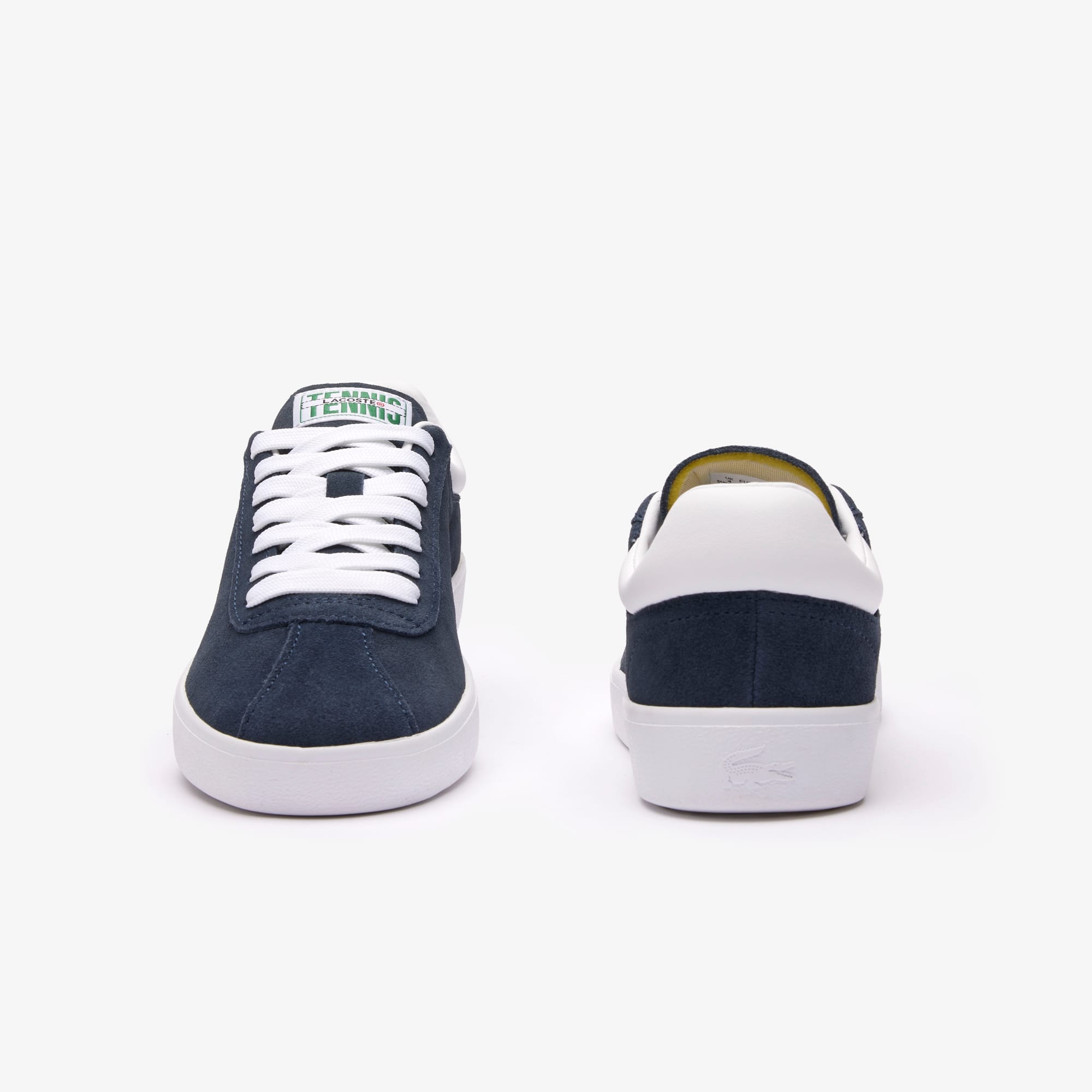 Sneakers Baseshot femme en cuir velours Sneakers - Bleu - Lacoste - Femme