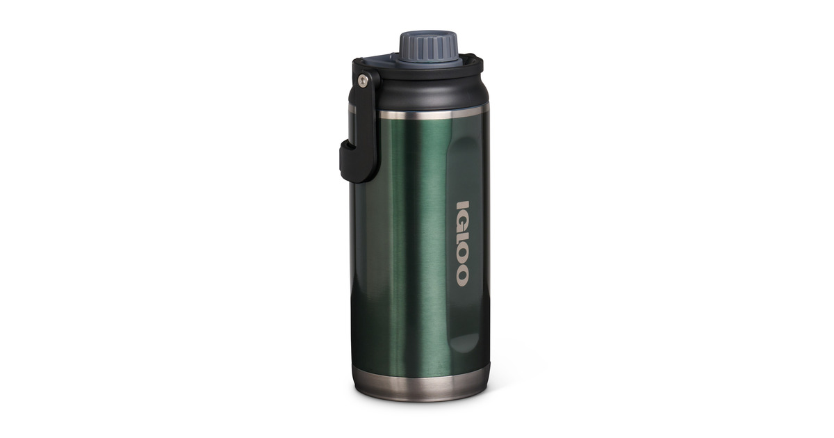 IglooTwist ‘n’ Chug Bottle 36 oz, 1,06 liter drinkfles  (Groen)