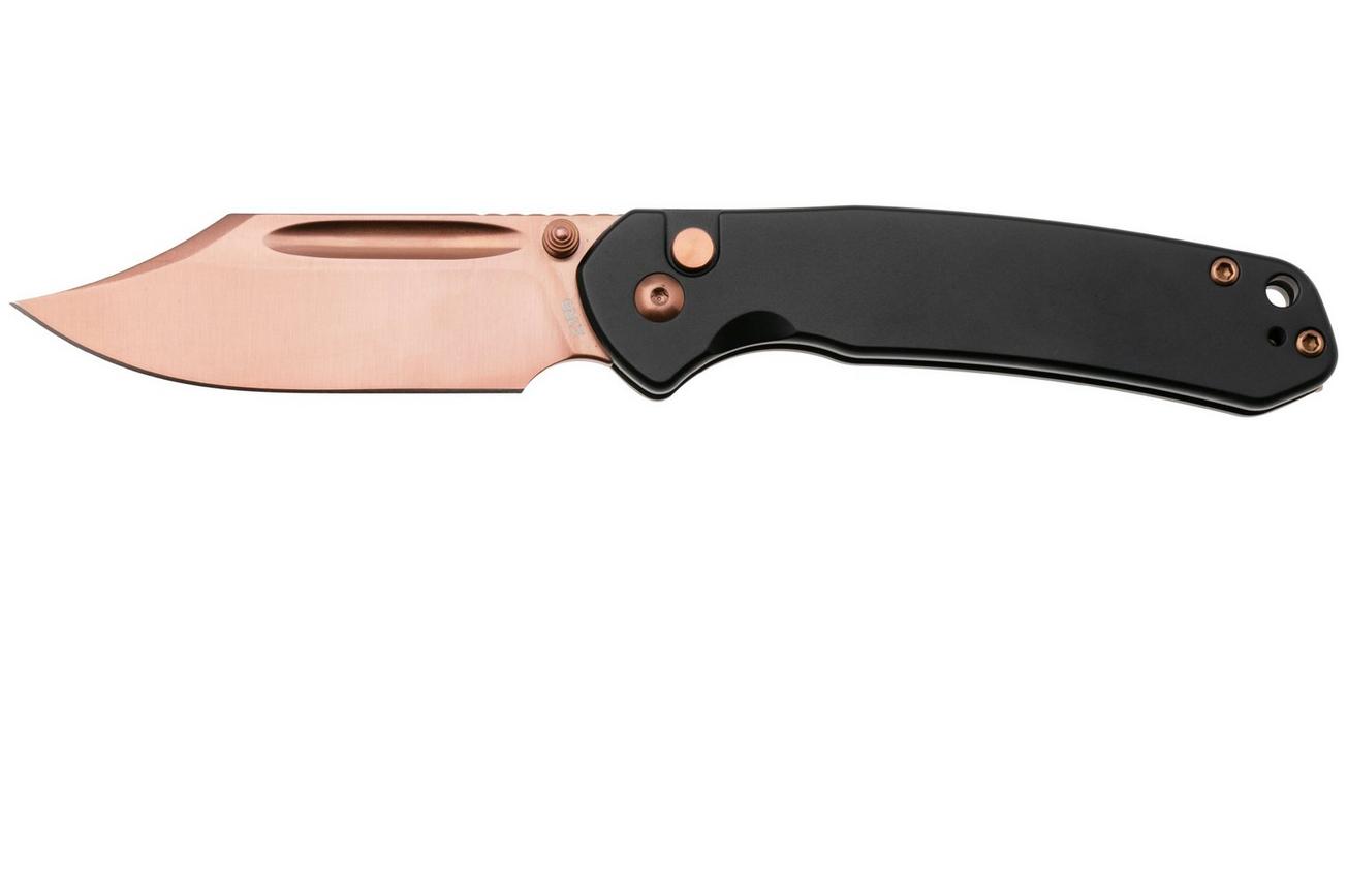CJRB Pyrite Bowie J1942-RG, Rosegold PVD AR-RPM9, Black Steel, zakmes
