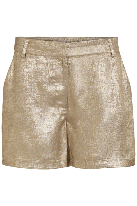 Vila gouden dames korte broek