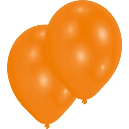 amscan 10 Latexballons Orange