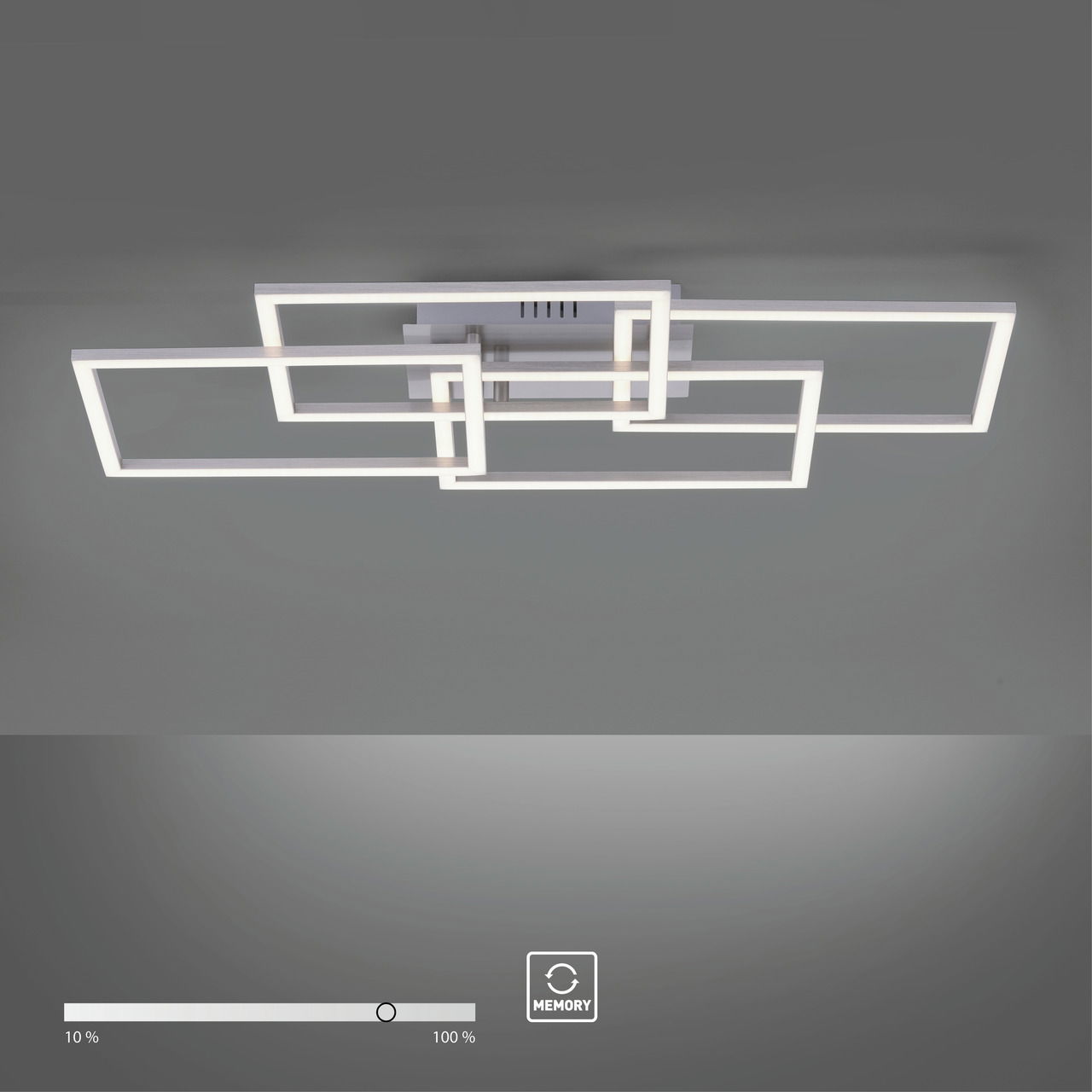 Just Light LED-Deckenleuchte IVEN