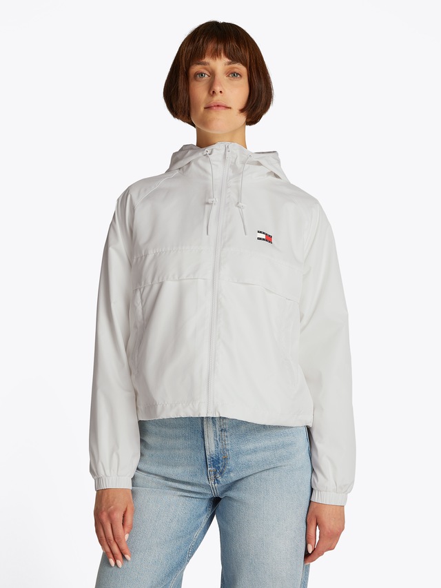 Tommy Jeans Windbreaker »TJW ESSENTIAL WINDBREAKER EXT« mit Kapuze mit Logodruck