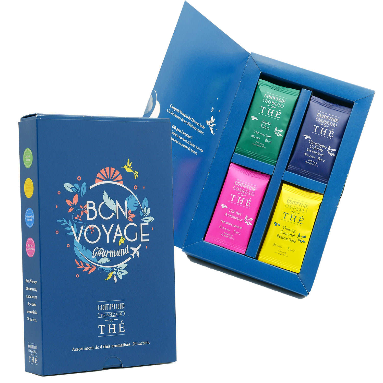 Coffret dégustation thé 