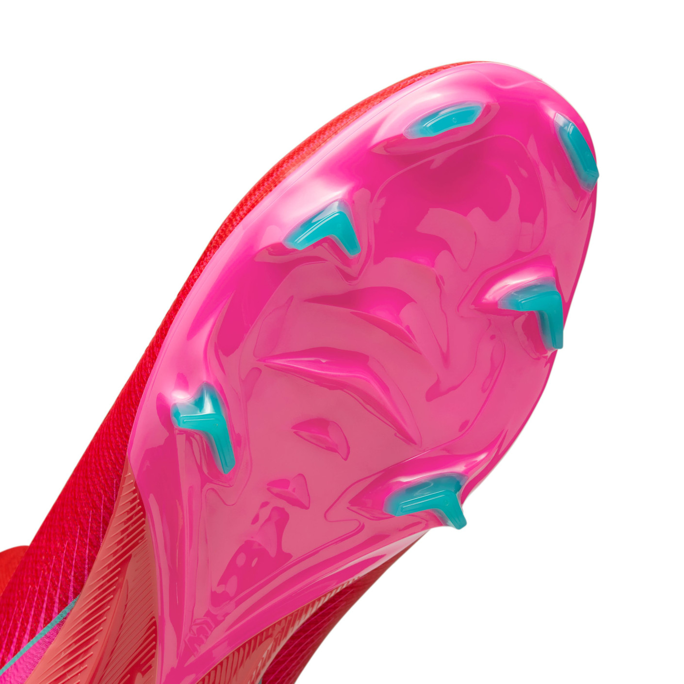 Nike Zoom Mercurial Superfly 10 Pro Gras Voetbalschoenen (FG) Rood Turquoise Roze