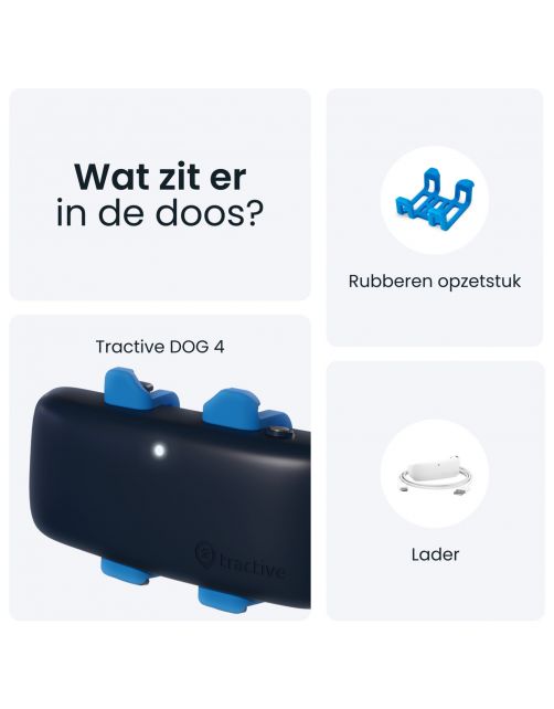 Tractive Gps Dog 4 Hondentracker En Activiteitenmonitor 17x71x28 mm - Hondenlocatievinder