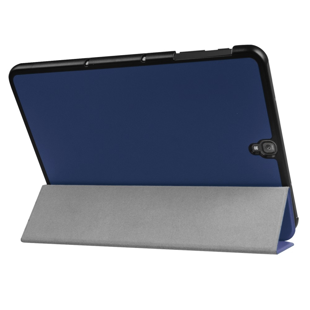 Samsung Galaxy Tab S3 9.7 Leder Tasche Smart Cover Hülle - Dunkelblau
