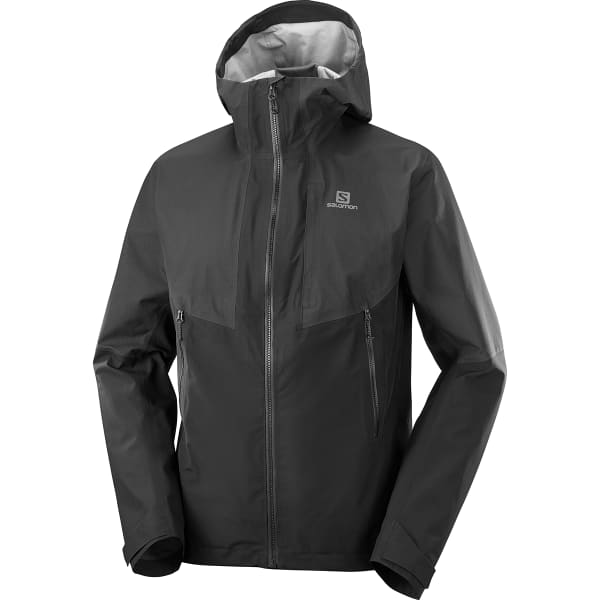 Veste randonnée SALOMON OUTLINE GTX HYBRID JKT M BLACK