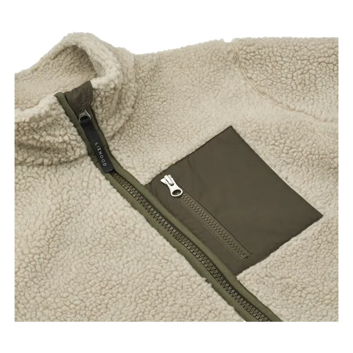 Liewood Veste Matières Recyclées Façon Fourrure Nelson - Collection Femme  | Beige
