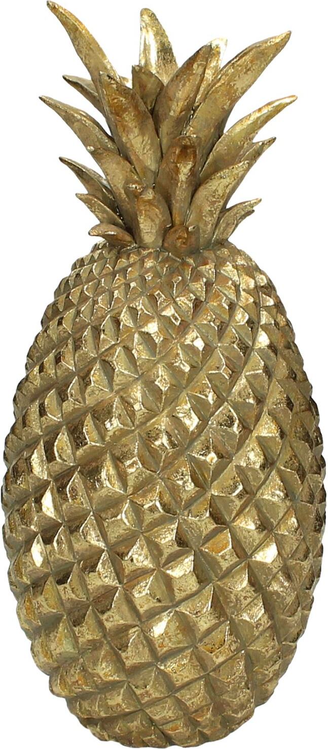 HD Collection kandelaar Aurum ananas goud 11,3 x 11,3 x 25,8 cm