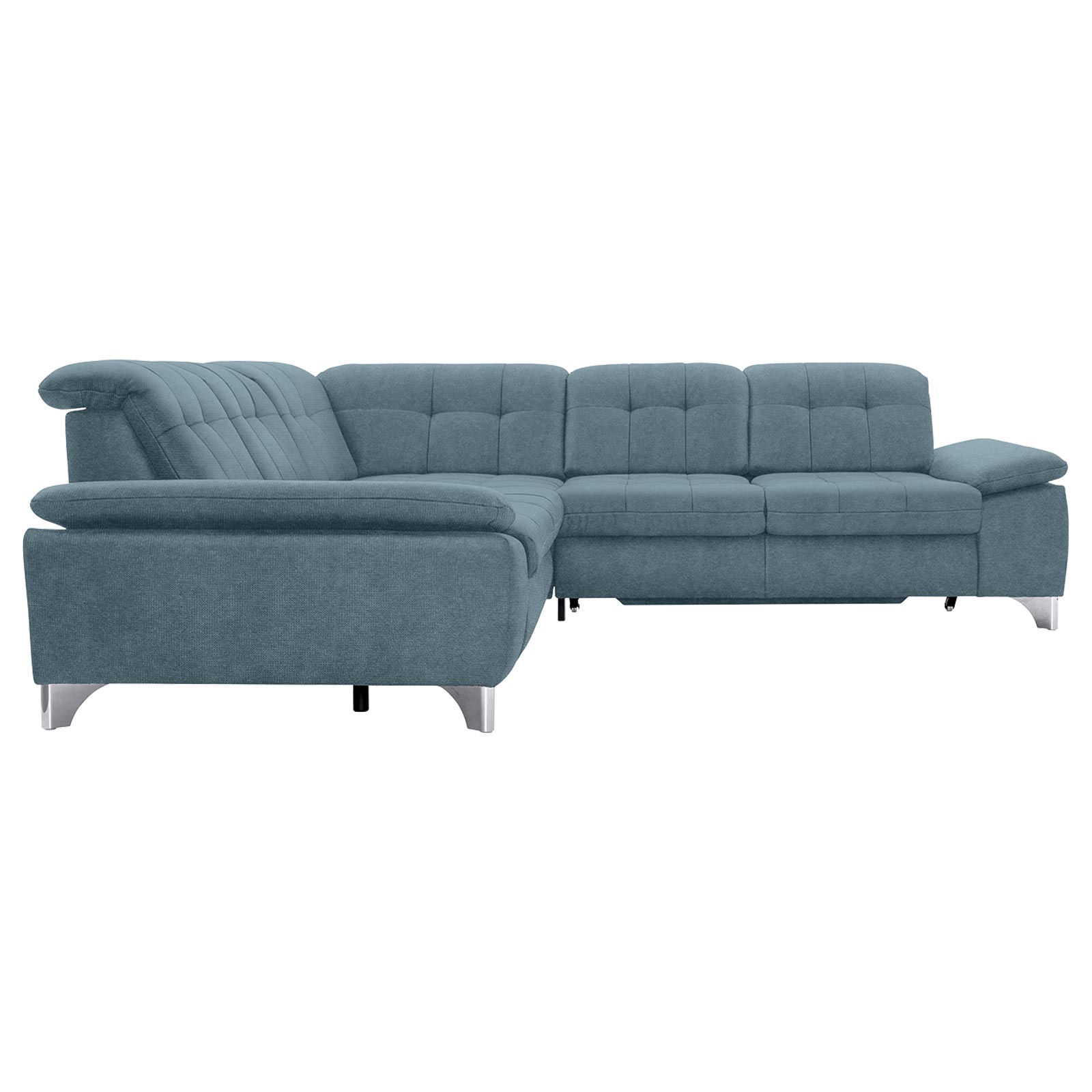 polsterpower Ecksofa - Belle ice - Basismodell - links