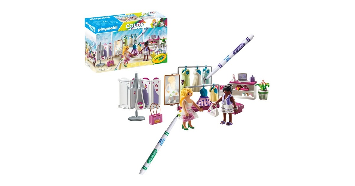 PLAYMOBILColor - Modeboetiek Constructiespeelgoed  (71372)