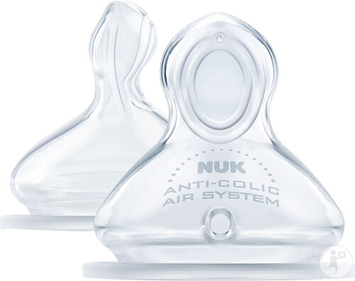 Nuk First Choice+ Tétines En Silicone 0-6 Mois L 2 Pièces