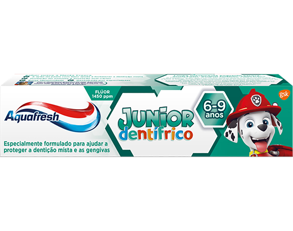 Pasta de Dentes Criança Junior Aquafresh 50ml
