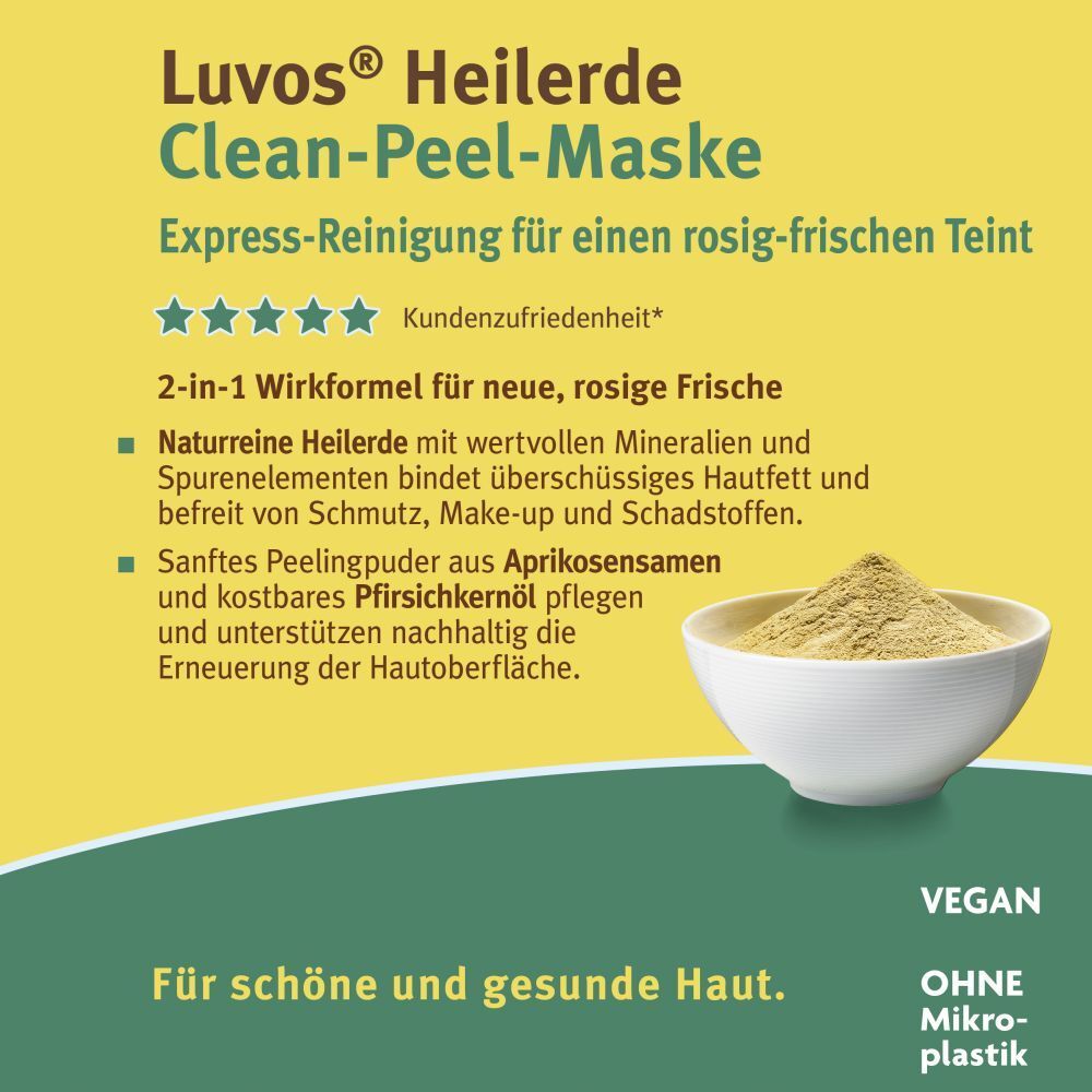 Luvos-Heilerde Clean-Peel-Maske