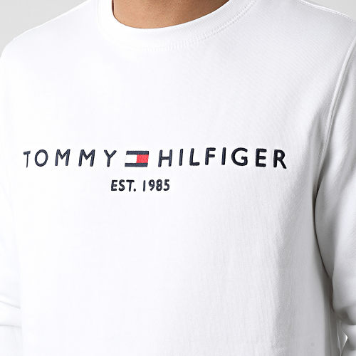 Sweat Crewneck Logo 1596 Blanc