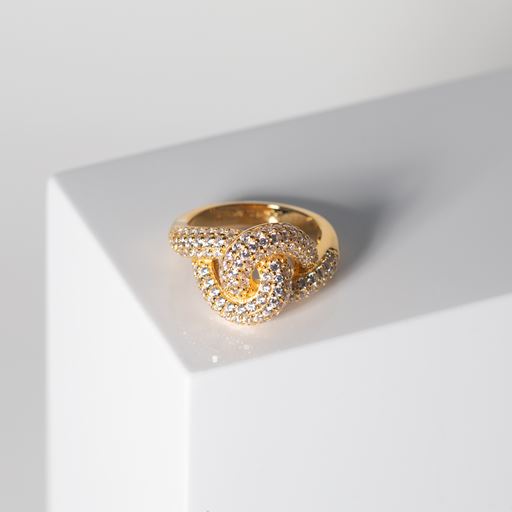 Sif Jakobs Jewellery Imperia Ring, Gold Plated, 56