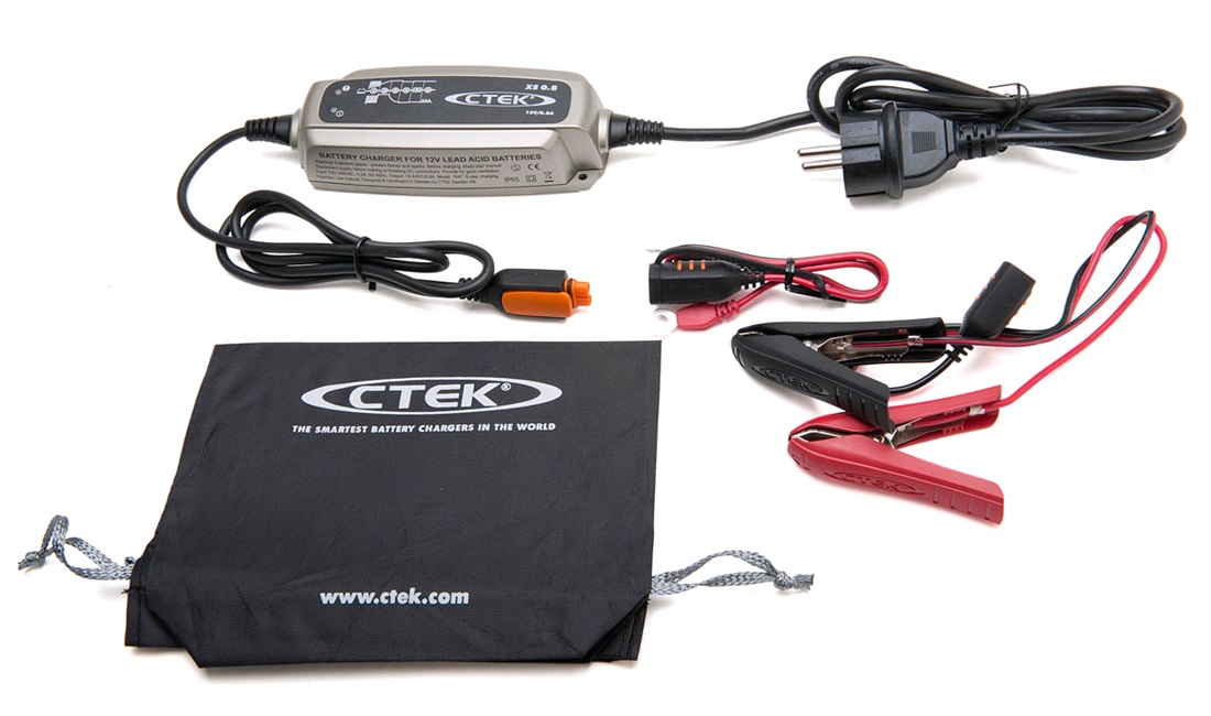 CTEK XS0,8 12V 0,8Amp Batterilader