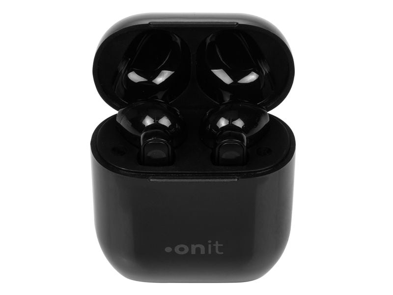 onit True Wireless In-Ear-Kopfhörer Entry Schwarz Kabellose Kopfhörer mit Mikrofon für den Lifestyle-Einsatz