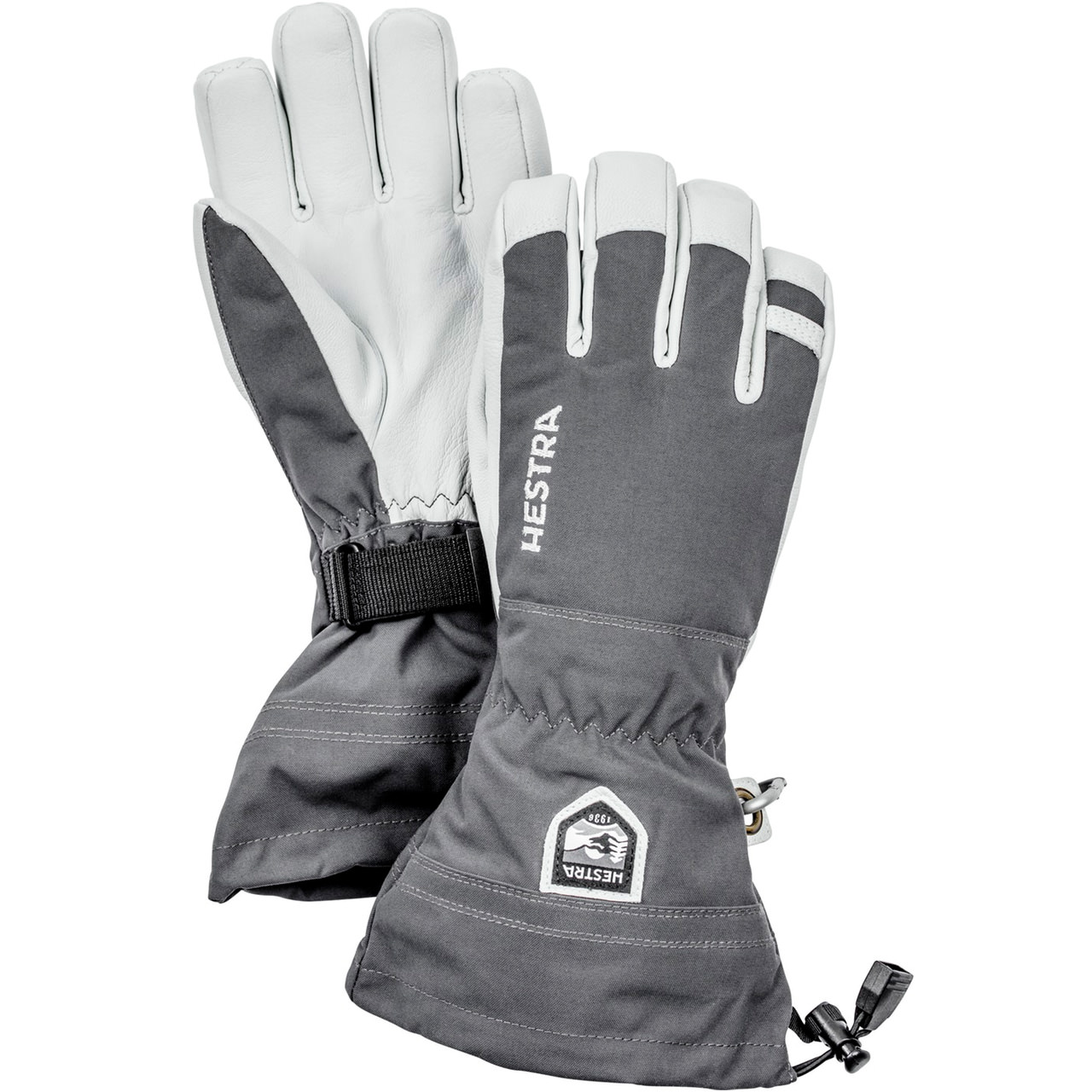 Hestra Herren Handschuh ARMY LEATHER HELI SKI grau | Hestra | H | Brands | XSPO-Fashion