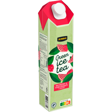 Jumbo Ice Tea Green Granaatappel Framboos 1L