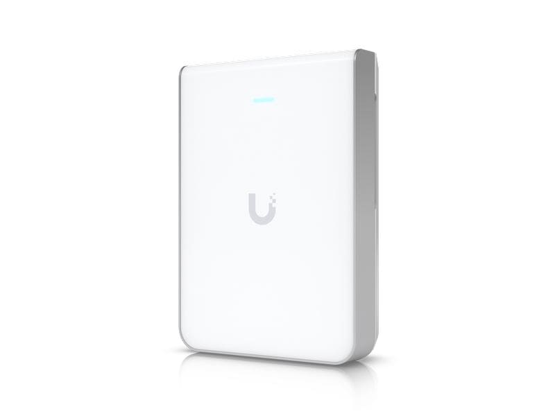 Ubiquiti Mesh Access Point U7-Pro-Wall Vielseitiges Wand-WiFi-6E-Zugangspunkt mit erweiterten Funktionen für optimale Netzwerkabdeckung und -sicherheit