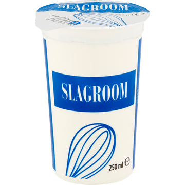 Verse Ongeklopte Slagroom 250 ML