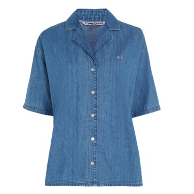 Chemise à manches courtes femme Tjw Chambray TOMMY HILFIGER