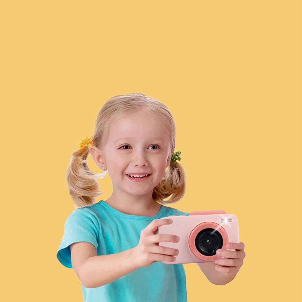 (40MP) Kinder Kamera Fotoapparat Digitalkamera mit 180° Flip 2.4