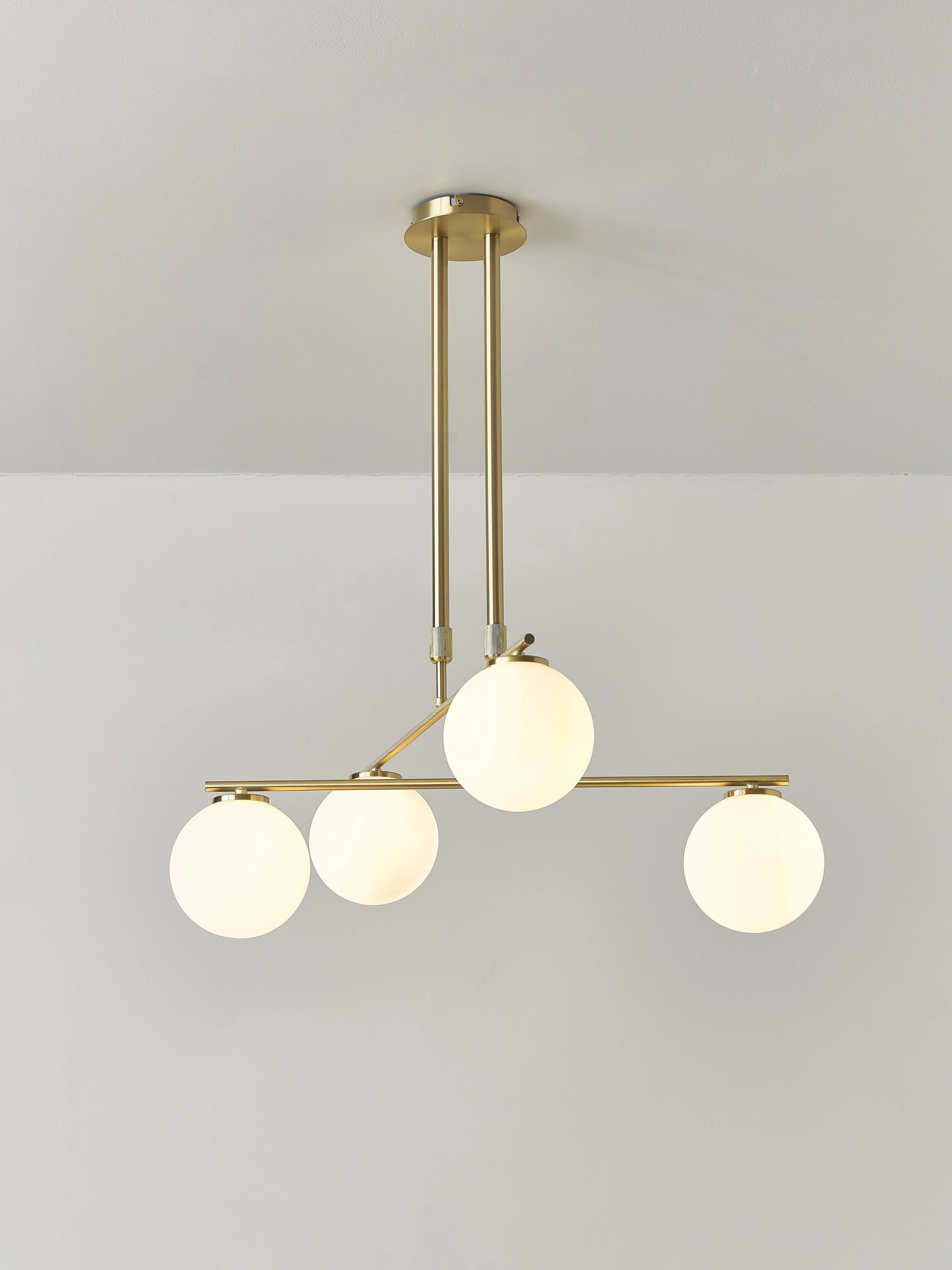 Hanglamp Atlanta van opaalglas