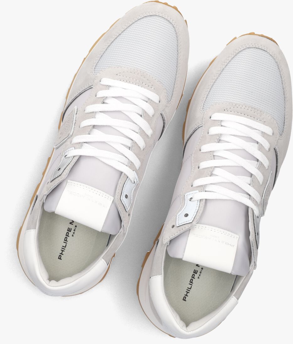 grijze philippe model lage sneakers tropez haute low man